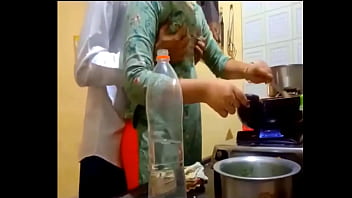 mom hot sex and hot pumping bastard fucking hard in the kitchen