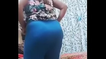 south indian aunty self dress change record