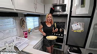 son in law fuck mom in the kitchen