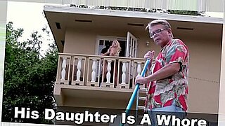 dad eating his own cum from daughters pussy