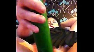 cucumber blowjob
