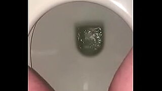 young teens hairy arse pooping toilet