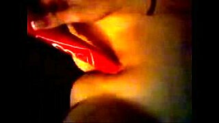 busty milf sucking guy cum to mouth getting her nipples and pussy stimulated with vibrator on the co