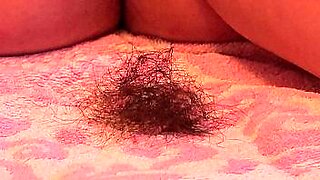 close up of my wifes chubby soft hairy pussy and cock entering