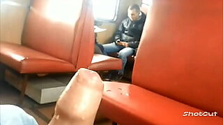 public masturbation on train mirona