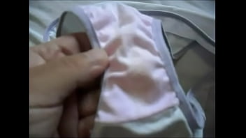 asian girl teases her panties softcore