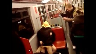 cumshot masturbation in bus train subway flash
