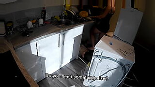 old guy fuck young girl in kitchen