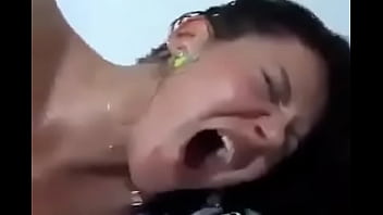 babe with big eyes and perky tits fucked deep and rough in deepthroat and fetish sex video