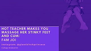 cum to mistress feet joi