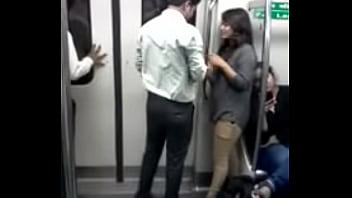 hentai girls shoved dildo on her wetpussy in the train