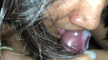 ts tranny stick cock in guys mouth